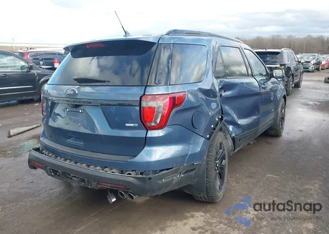 2019 Ford Explorer Sport from USA, damaged, VIN 1FM5K8GT9KGA85022